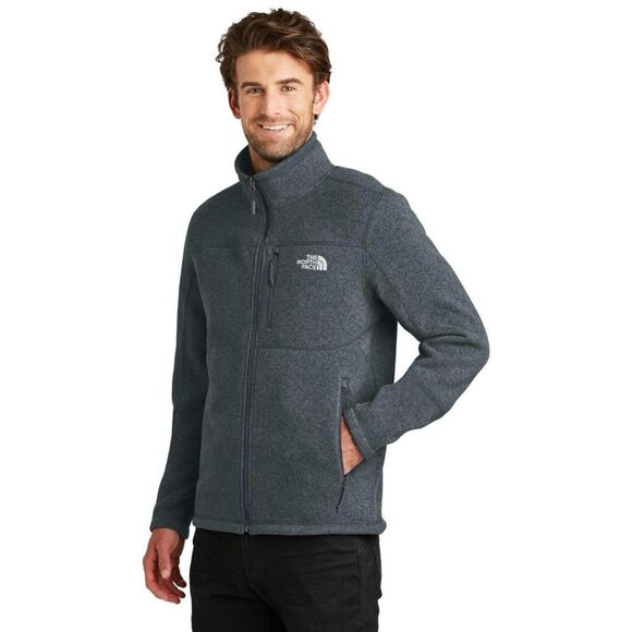 The North Face Men's Blue Fleece Jacket Size S Casual Full Zip - Picture 1 of 6